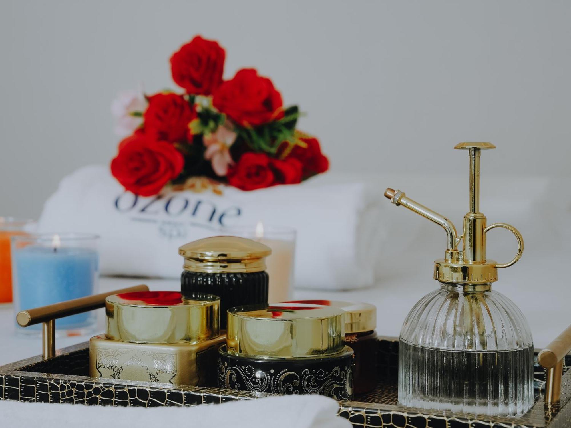 Doubletree By Hilton Fujairah City Екстер'єр фото A set of skin care products
